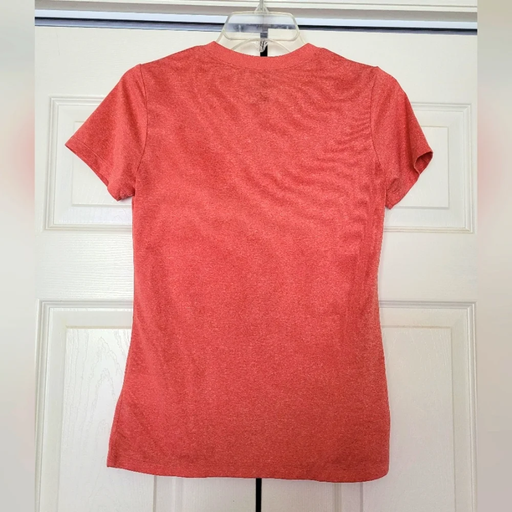 Nike Dri-Fit Polyester Set of 2 Shirts Short Sleeve Ladies XS Blue Peach